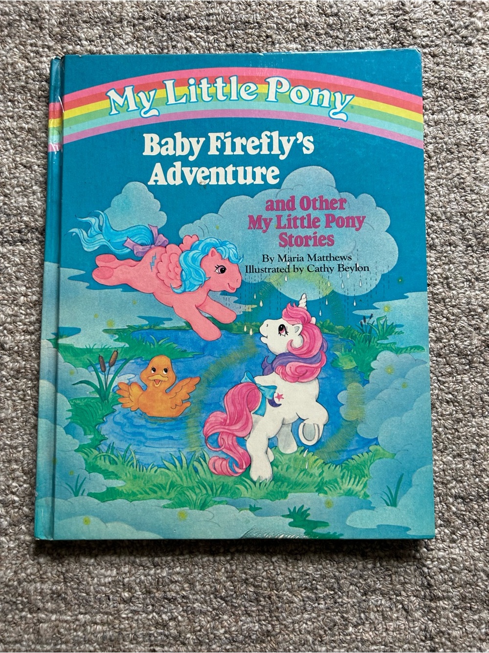 RARE VINTAGE - My Little Pony Hardcover Storybook
